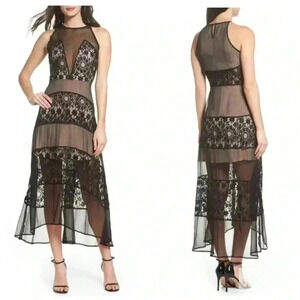 New Foxiedox Lace Long Dress Sz S